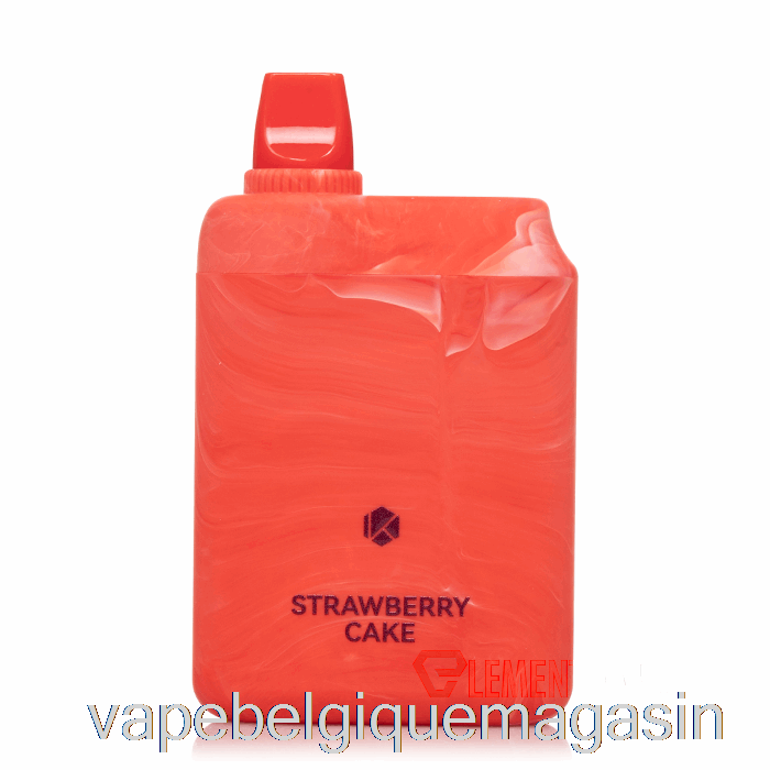 Vape Belgique Kadobar X Pk Marques Pk5000 Gâteau Aux Fraises Jetable